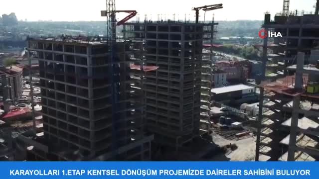 Gaziosmanpaşa Karayolları Kentsel Dönüşüm Projesi'nde Daireler Sahibini Buldu