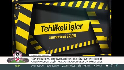 Tehlikeli İşler cumartesi 17:20'de