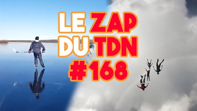 Ils font un saut en parachute groupé et ça donne envie ! - Le Zap du TDN #168