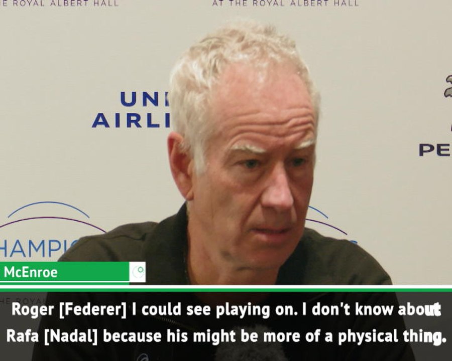 Federer, Nadal and Djokovic changing the face of tennis - McEnroe