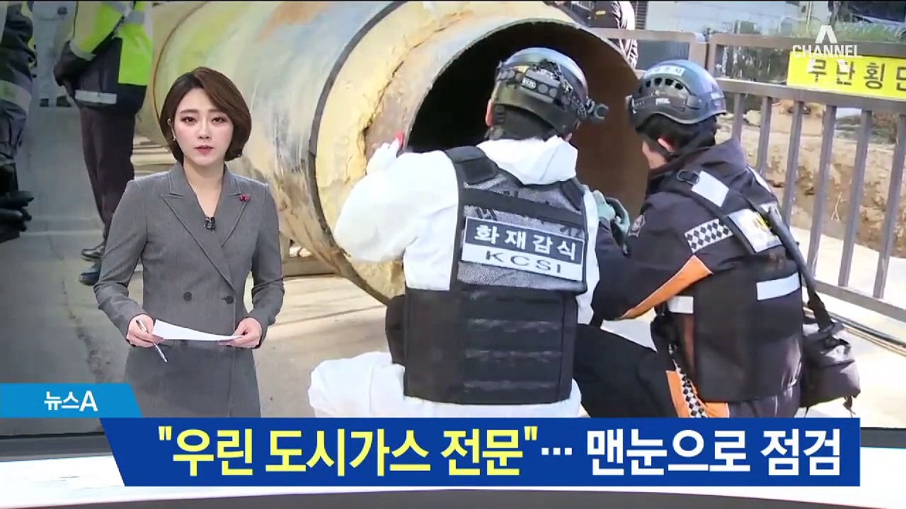 점검 업체 “우린 도시가스 전문”…맨눈으로 점검