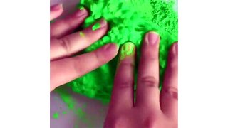 Slime Pigments Mixing - Fun Satisfying ASMR # 95