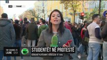 Studentët nuk kënaqen me pak, kërkojnë plotësimin e të gjitha kërkesave - Top Channel Albania