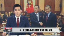 Top diplomats of Pyeongyang, Beijing discuss bilateral relations, Trump-Xi talks