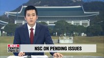 NSC discuss issues on joint inter-Korean projects and upcoming KORUS defense cost talks
