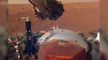 Video herunterladen: La sonda InSight ejercita su brazo robótico