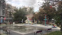 Çocuk Parkındaki Trafo Bomba Gibi Böyle Patladı