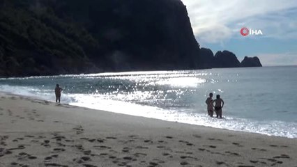 Yurtta Kar, Alanya'da Deniz Keyfi