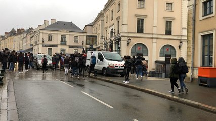 Manifestation des lycéens