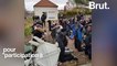 Les images hallucinantes de l'arrestation par la police de 150 élèves du lycée Saint-Exupéry