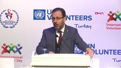 Spor Gençlik ve Spor Bakanı Kasapoğlu 2019'u 'Gönüllülük Yılı' İlan Ediyoruz