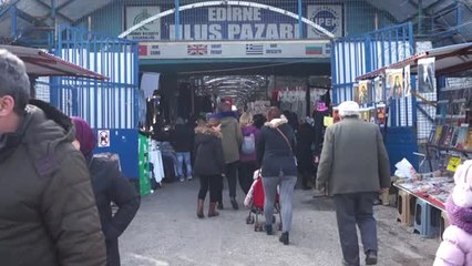 Bulgar ve Yunan Turistler Kışlıklarını Edirne'den Alıyor