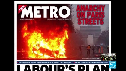 How is the Yellow Vest movement being seen abroad?