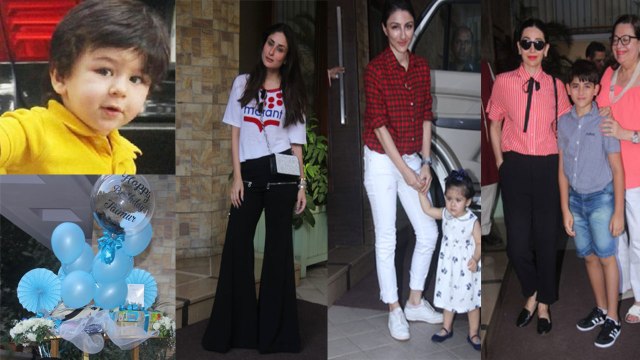Taimur Ali Khan's Pre Birthday Celebration; Kareena, Inaaya, Kainaat, Soha Ali attend | FilmiBeat