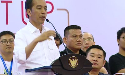 Presiden Jokowi Harap Start Up Bantu Pengusaha Kecil