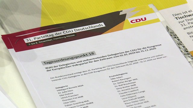 Es war mir eine Ehre : Merkel nimmt Abschied vom CDU-Vorsitz