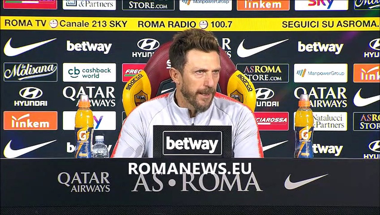 Di Francesco su Manolas: "E' in forte dubbio per il Cagliari, sono passato al Divin Amore..."
