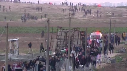 Gazze Sınırındaki "Büyük Dönüş Yürüyüşü" Gösterileri 37. Cumasında