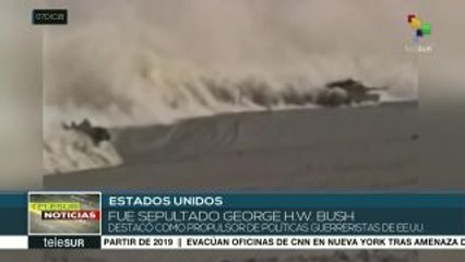 EE.UU.: expresidente George H.W. Bush fue sepultado en Texas