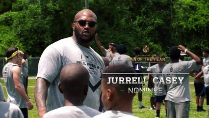 Jurrell Casey: Walter Payton Man of the Year nominee