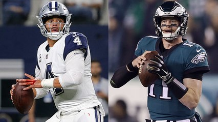Burleson on Prescott vs. Wentz: I have Prescott winning this game