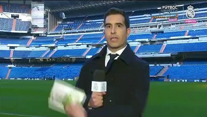 Download Video: Pruebas en el Santiago Bernabéu para la final de la Libertadores