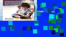 [P.D.F] Assessment in Early Childhood Education, Loose-Leaf Version [P.D.F]