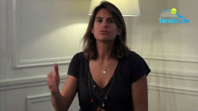 Le Mag Tennis Actu - Amélie Mauresmo : Lucas Pouille me voulait à plein temps, je ferai une trentaine de semaine avec lui