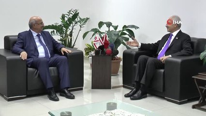 Kılıçdaroğlu, KKTC Milli Eğitim ve Kültür Bakanı ile Görüştü