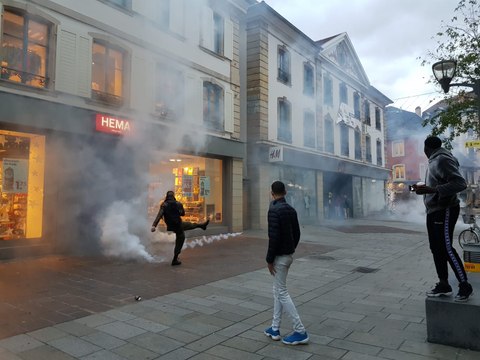 Echauffourées en marge des manifestations lycéennes à Mulhouse