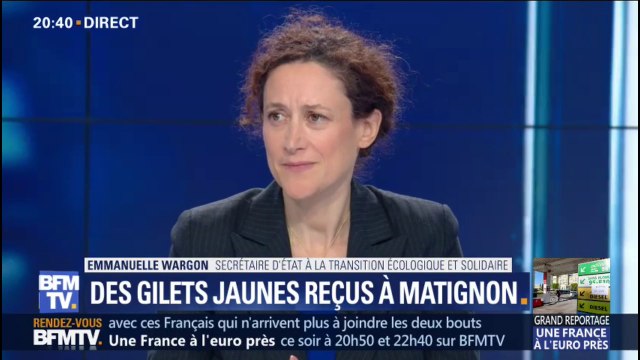 La secrétaire d'Etat Emmanuelle Wargon souligne que l'ambition écologique du gouvernement est toujours là