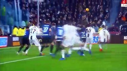 Samir Handanovic fantastic save vs Chiellini!