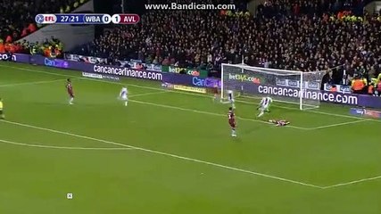 Gayle  Goal  HD   West Brom 1 - 1	 Aston Villa  07-12-2018