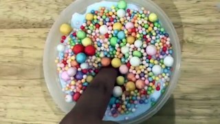 Mixing Random Things Into Slime - Satisfying Slime ASMR !