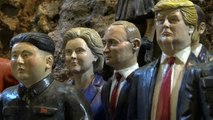 Italian families display figurines of Donald Trump and Kim Jong Un in nativity scenes