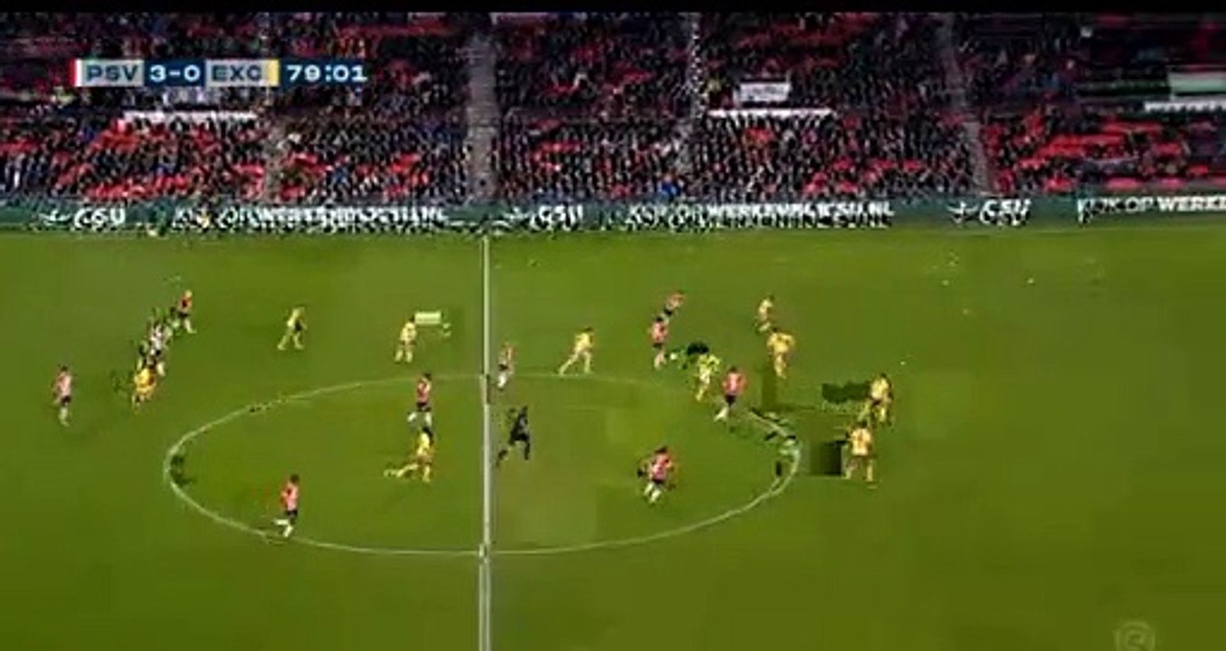 Malen Goal -  Excelsior vs PSV 0-4  07.12.2018 (HD)