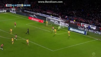 Goal  S. Bergwijn  PSV  5  -  0  Excelsior  07.12.2018 HD