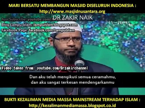 ALLAHUAKBAR ! MASUK ISLAM SETELAH BERTANYA TENTANG KEDATANGAN YESUS KEDUA - DR. ZAKIR NAIK