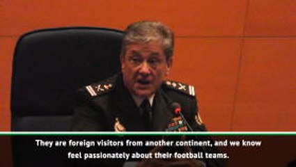 Download Video: Madrid police chief admits difficulty in hosting Copa Libertadores final