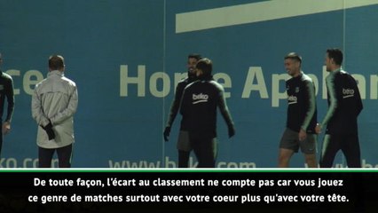 15e j. - Valverde : "Un derby équilibré à jouer avec le coeur"