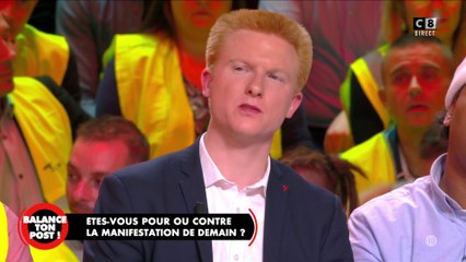 "Appeler à manifester, c'est pas appeler à casser" déclare Adrien Quatennens, député LFI