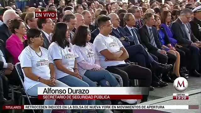 Alfonso Durazo en programa 'Jóvenes construyendo el futuro'