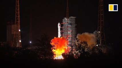 Chinese probe heads for far side of the moon