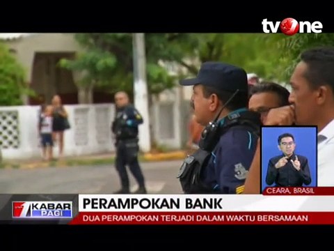 Perampokan di Dua Bank, 12 Orang Tewas