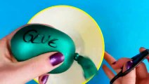 DIY Slime with Stress Balls - Satisfying Slime Stress Ball Cutting