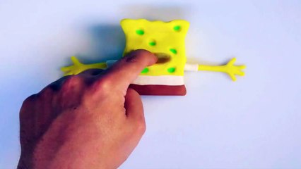Spongebob Play doh STOP MOTION video. Animación de Bob Esponja