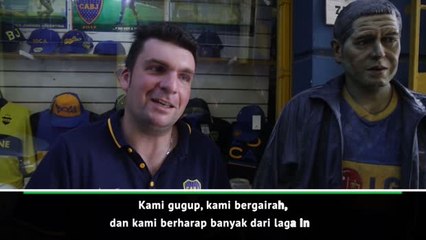 Fans Boca dan River Sama-Sama Tegang Jelang Final Copa Libertadores