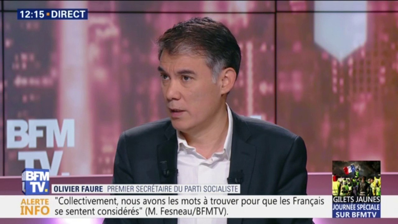 Olivier Faure (PS): "le premier symbole, c'est de revenir sur une politique fiscale totalement injuste: l'ISF, la flat tax"