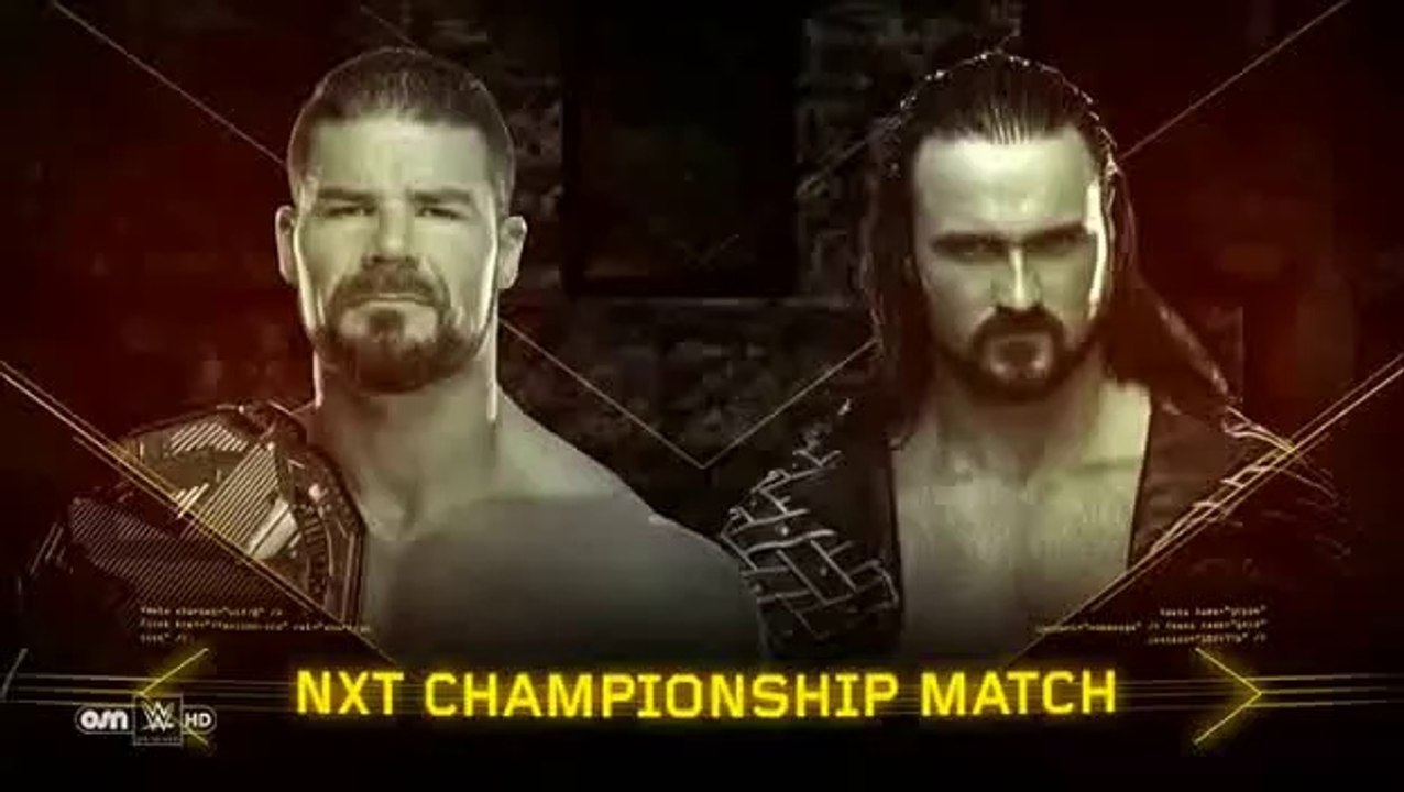 NXT TakeOver Brooklyn III 2017 - Bobby Roode vs Drew McIntyre