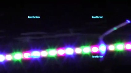 The indefinite light set - White and RGB/multicolour, permanently installed